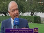 أحمد أبو الغيط: نرفض التدخل الإيرانى فى سوريا ولبنان والعراق (فيديو)