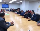 تفاصيل لقاء وفد برلمانى برئاسة "عبد العال" بوزير الزراعة بأيرلندا.. صور