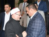 صور .. محافظ البحيرة يستقبل الدكتور شوقى علام مفتى الجمهورية