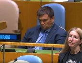 بالفيديو.. نوم عميق لوزير خارجية أوكرانيا أثناء كلمة رئيسه بالأمم المتحدة