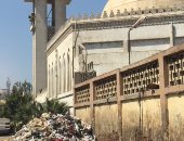 اضبط مخالفة.. تراكم القمامة أمام مسجد وسور شركة طنطا للزيوت والصابون بالغربية