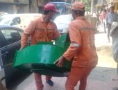 حملات لإزالة التعديات والإشغالات وإعادة الانضباط بأحياء القاهرة 