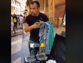 فيديو.. الصدفة تجعل من "فنان شارع" أشهر رسام فى العالم