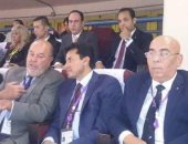 وزير الرياضة ورئيس الاتحاد الدولي للكاراتيه يشهدان حفل افتتاح البطولة العربية
