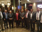 وزيرة الثقافة تبحث مشاركة دور النشر باليوبيل الذهبى لمعرض الكتاب.. صور