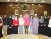  محافظ المنوفية يكرم المتفوقين علميا من أبناء المساعدات الضمانية الشهرية