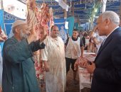 محافظ الجيزة يفتتح معرض للسلع الغذائية بمركز ومدينة منشأة القناطر