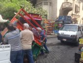 صور. . قوات أمن الجيزة تواصل حملات إعادة الانضباط بأنحاء المحافظة