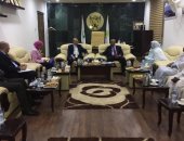 تفاصيل لقاء وزير شئون مجلس النواب وفدا سودانيا رفيع المستوى.. صور