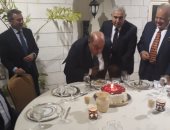 سفارة مصر بالأردن تحتفل بعيد ميلاد رئيس جمعية رجال الأعمال المصريين