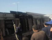 السيطرة على حريق بجرار قطار بمحطة أبو كبير بالشرقية
