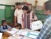 نائبة "المحافظين" تتفقد مدرسة النور للمكفوفين لمتابعة سير العملية التعليمية