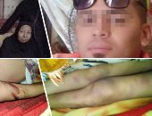 فيديو وصور.. "سأشكو أبى إلى الله".. أب يعذب طفلته ويمنع عنها الطعام 10 أيام.. الضحية للمتهم: "بابا عملت حمام" والأخير يقتلها.. شقيقها: "مرات أبويا شربتنا شطة وحرقتنا بالسكينة".. والأم:"مشوفتش ولادى بقالى سنة