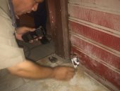  تشميع مقاهى بدون ترخيص فى حملة لشرطة المرافق بالمحلة