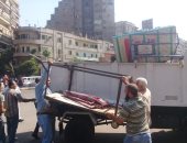 صور .. حملات لإزالة الإشغالات وضبط حائزى الأسلحة والمواد المخدرة بالجيزة 