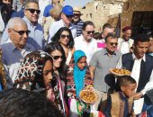 وزيرا الآثار والسياحة ومحافظ مطروح و14 سفيراً أوروبيا يتابعون ترميم قلعة شالى الأثرية