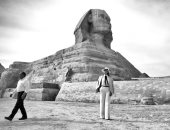 صور.. هكذا روجت ميلانيا ترامب للسياحة المصرية من أمام الأهرامات خلال زيارتها لمصر