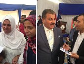 صور.. الغارمون يتحدثون لـ"اليوم السابع" بعد الإفراج عنهم.. سيدة: اقترضت حتى أرى بنتى بفستان زفافها فارتديت ملابس السجن.. وأخرى: 10 آلاف حرمونى من بناتى الـ4.. وغارم: قلت اشترى توك توك أكل عيش فكلت حلاوة