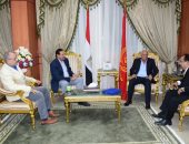 محافظ بورسعيد يستقبل رئيس الإتحاد المصرى والإفريقى لتنس الطاولة