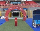 صور .. ستاد السلام يحتفي بالأهلي قبل لقاء الاتحاد السكندري