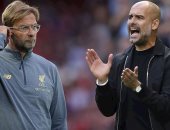 كلوب وجوارديولا.. صراع الغريمين يشعل قمة ليفربول ضد مانشستر سيتي