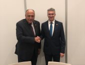 شكرى يلتقى وزير خارجية مالطا على هامش المنتدى الثالث للاتحاد من أجل المتوسط 