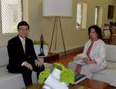 كواليس لقاء رئيس هيئة البحرين للثقافة والآثار مع سفير اليابان