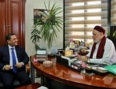 عبدالرحيم على يلتقى على جمعة لبحث التعاون بين "مصر الخير" و"بوابة الخير".. صور