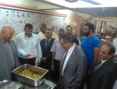 رئيس جامعة بنها يتفقد المدينة الجامعية بكفر سعد