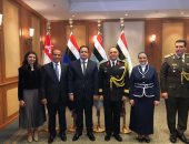 تفاصيل احتفال علاء عابد وبدر عبد العاطى بانتصارات أكتوبر فى سفارة مصر ببرلين