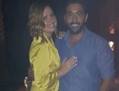 "بقلب وصورة ".. أحمد فلوكس يعبر عن حبه لـ هنا شيحة