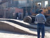 إزالة تعديات على 8300 متر بأملاك الأوقاف والرى بالقناطر الخيرية