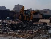 انفجار ماسورة مياه أمام مدرسة طلعت حرب بحى شرق شبرا الخيمة