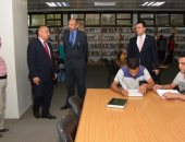 صور.. رئيس جامعة أسيوط يستقبل لجنة تقييم الجامعات ضمن مبادرة أفضل جامعة