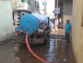 تعليم القليوبية تلغى الدراسة بعد غرق مدرسة لعطل بخط الإطفاء.. صور