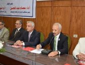 افتتاح مؤتمر الدلتا الثالث لأمراض الدم بجامعة المنوفية 