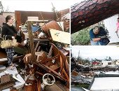 شاهد.. خسائر ولاية فلوريدا الأمريكية جراء إعصار "مايكل" المدمر