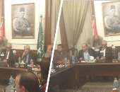 بهاء أبو شقة خلال لقاء مفتوح مع أعضاء جمعية المراسلين الأجانب بالقاهرة.. حزب الوفد لن يرضخ لأى ضغوط.. الحديث عن وضع حقوق الإنسان بمصر مزايدات.. قانون الطوارئ يطبق لمواجهة الإرهاب.. والمصالحة مع الإخوان مرفوضة