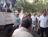 تحرير 11 محضر إشغالات فى حملة مكبرة بمركز قويسنا بالمنوفية 