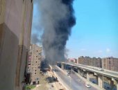 ماس كهربائى وراء نشوب حريق بمخزن فى أبو النمرس