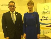 وزير الآثار يستعرض اهتمام مصر بالشباب والمرأة خلال لقائه رئيسة جمهورية استونيا