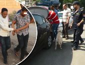 صور.. الداخلية تطهر محيط الجامعات من تجار السموم.. ضبط مروجى المخدرات على الطلاب.. الكلاب البوليسية تفتش السيارات وتلاحق أباطرة الصنف.. خبير أمنى: تحقق الردع العام وتحد من انتشار التعاطى بين الشباب 