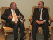 وزير الرى يلتقى عددا من الشخصيات المهمة على هامش "أسبوع القاهرة الأول للمياه"