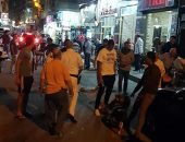 حملة مسائية مكبرة لإزالة الإشغالات بسوق المعهد الدينى شرق الإسكندرية