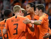 هولندا تتفوق على ألمانيا بهدف زميل محمد صلاح فى الشوط الأول.. فيديو 