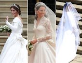 إطلالة ساحرة للأميرة أوجينى فى زفافها.. فستانها الأكثر عصرية بين الأميرات