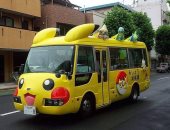 "فى كوكب اليابان"..الكارتون كلمة السر لجذب انتباه الأطفال لركوب الحافلات المدرسية