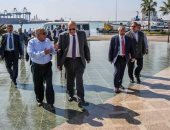 مساعد وزير النقل يتفقد ميناء دمياط ومشروعات تطويره