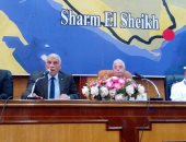 صور.. محافظ جنوب سيناء: الانتهاء من 6 محطات لتحلية المياه عام 2020