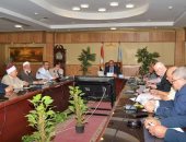 محافظ الغربية يستعرض مع التنفيذيين الاستعدادات لاحتفالات مولد السيد البدوى  